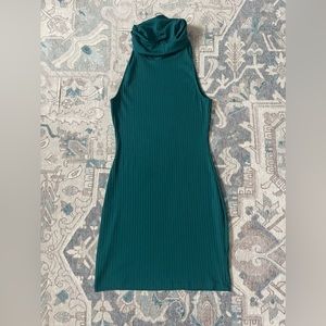 Kendall & Kylie Mock Neck Body-con Dress